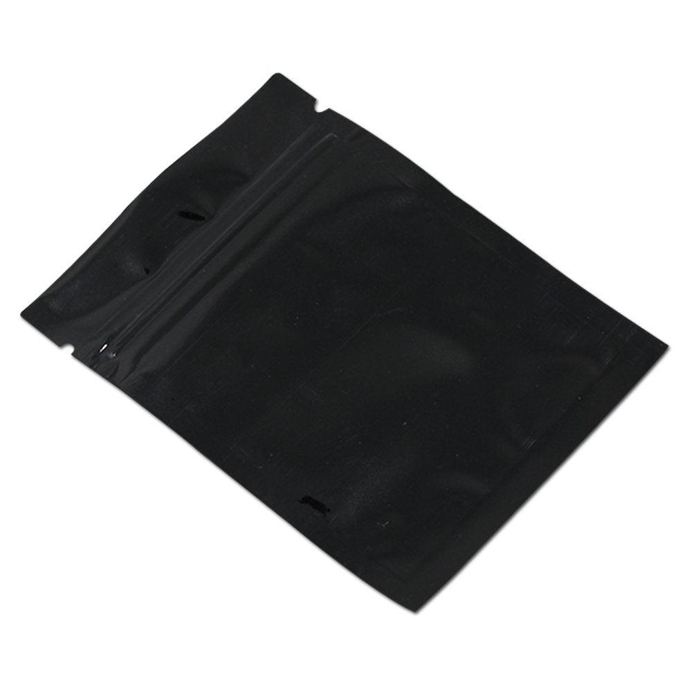Mitob Mylar Bags For Zip Reusable Small Aluminum Foil Lock Package Bag Candy Diy Chocolate Coffee Nut Food Long Term Storage Zip